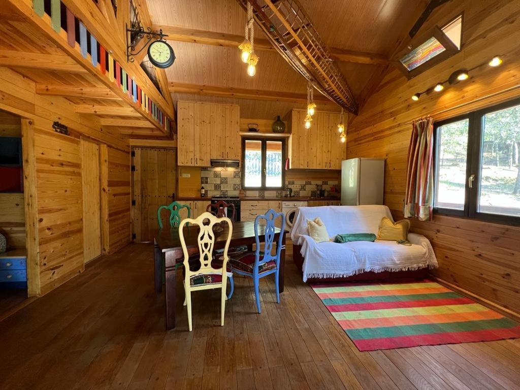 Rustic Cabin In The Woods/Cabana En El Bosque Amer Exterior foto